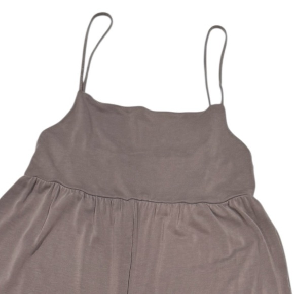 LOVE TREE Gray Wide Leg Junpsuit Small - Picture 6 of 13